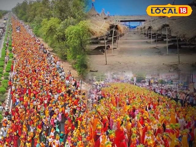 5121 कुंदिया रुद्र महायाग्य की शुरुआत आनंद आश्रम में हुई, यह बड़ा संकल्प लिया गया, भरतपुर में भारी भीड़