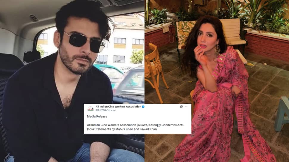AICWA भारत-पाकिस्तान के तनाव के बीच फवाद खान और माहिरा खान पर सख्त प्रतिबंध की तलाश करता है