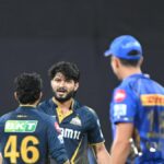 IPL 2025 | GT Mi Juggernaut को रोकता है, मेज के शीर्ष पर शूट करता है