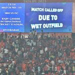 IPL 2025 SRH बनाम DC: रेन रिग्न्स के रूप में सनराइजर्स की उम्मीदें समाप्त होती हैं; राजधानियों के लिए महान पलायन