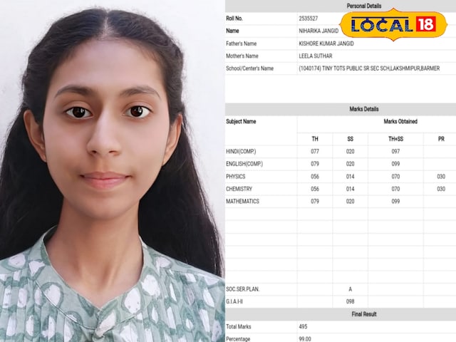 RBSE 12 वां परिणाम: कोरोना में लॉस्ट फादर, फिर निहारिका को मदर्स लर्निंग, डिस्ट्रिक्ट टॉप इन बोर्ड परीक्षा से सफलता मिली