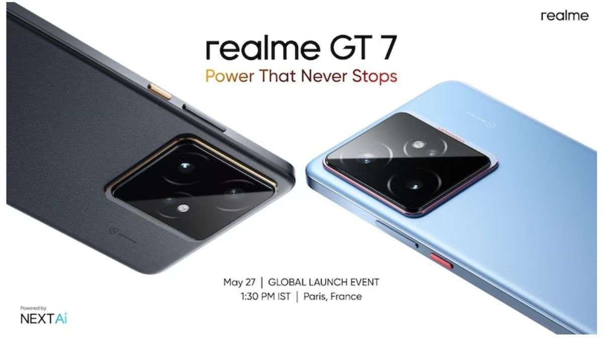 Realme GT 7 और GT 7T 27 मई को लॉन्चिंग: भारत वैश्विक डेब्यू में संकेत देता है
