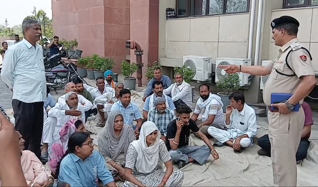 शादी की मौत पर हंगामा, ससुर की गिरफ्तारी पर परिवार, पुलिस मामले से ...