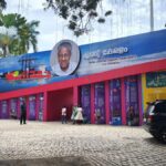 एलडीएफ सरकार की चौथी वर्षगांठ मनाते हुए एंटे केरलम एक्सपो में इंस्टॉलेशन चमकते हैं