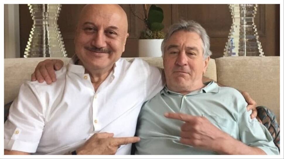 कान 2025: अनुपम खेर ने अभिनय के गॉडफादर से मुलाकात की, रॉबर्ट डी नीरो, अनदेखी तस्वीर साझा करें