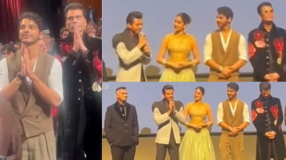 कान्स 2025: जान्हवी कपूर, ईशान खेट्स होमबाउंड 9 मिनट के खड़े ओवेशन प्राप्त करते हैं, निर्देशक नीरज घायवान भावुक हो जाते हैं – घड़ी