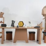 कार्तिक राठिनम शिल्प DIY फर्नीचर, मूर्तियां, और कार्डबोर्ड से सजावट