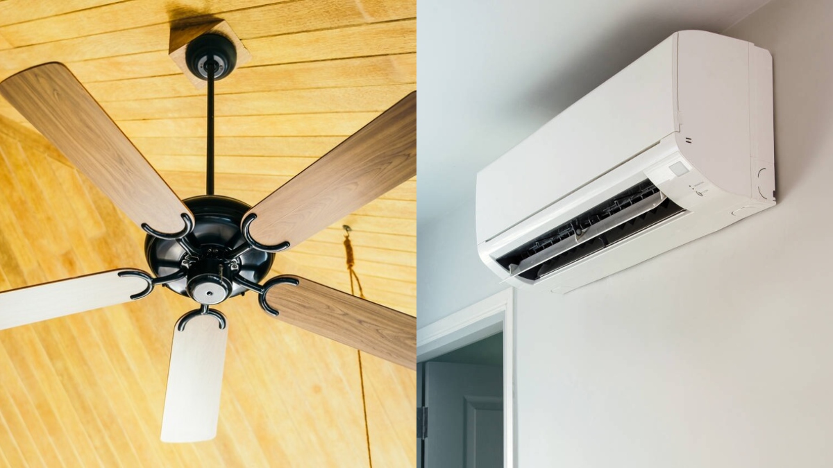 क्या गर्मियों के दौरान एसी का उपयोग करते समय सीलिंग फैन को रखना ठीक है? चलो पता लगाते हैं
