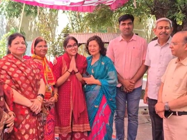 क्रिश्चियन सोसाइटी में जन्मे, 'वैष्णवी' संघ कार्यालय में घर वापसी 'वैष्णवी' बन गए