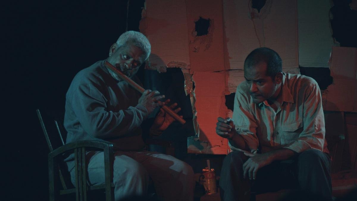 ग्नटैक थिएटर ग्रुप एथोल फुगार्ड के नाटक, 'द ट्रेन ड्राइवर', तिरुवनंतपुरम में मंचन करने के लिए