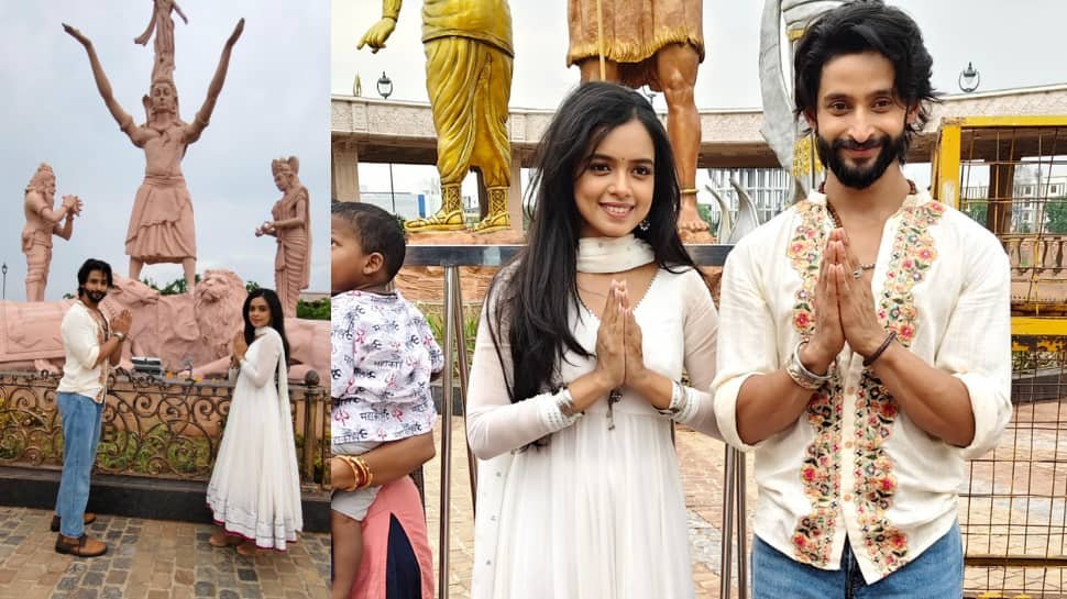 टीवी शो दिव्या प्रेम: प्यार और रहस्या की काहनी कलाकारों ने लॉन्च से पहले महाकल का आशीर्वाद लिया