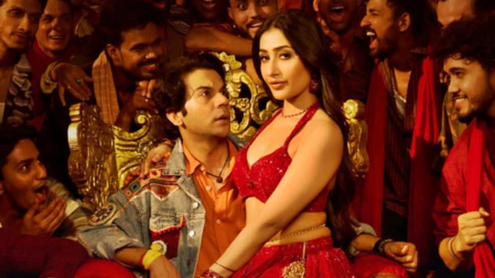 धनश्री वर्मा ने भूल चुक माफ से उच्च-ऊर्जा ट्रैक 'टिंग लिंग सज्ना' में स्पॉटलाइट चुराई।