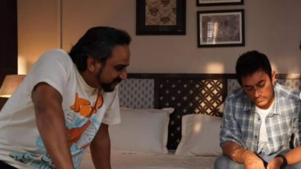 निर्देशक आरएस प्रसन्ना पेन्स इमोशनल नोट फॉर आमिर खान, सीतारे ज़मीन पार बीटीएस पिक्स साझा करता है