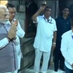पीएम मोदी ने श्री करनी माता का दौरा किया, भरत माता के चीयर्स के साथ गूँज