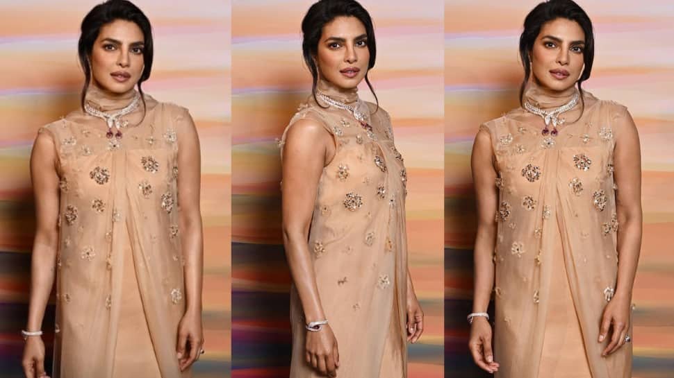 प्रियंका चोपड़ा बेज पहनामी में सिर मुड़ता है; Bvlgari इवेंट में k -pop आइडल लिसा के साथ तस्वीरें वायरल हो जाती हैं - घड़ी