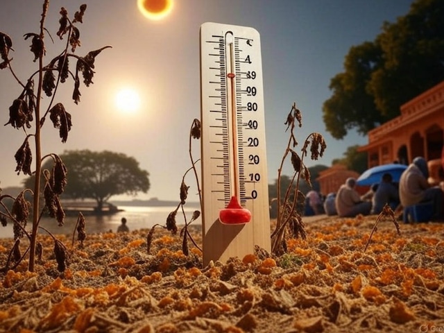 ‘फायर शीट’ सड़कों पर पड़ी, शहर दोपहर में सुनसान हो गया, पानी का छिड़काव भी।