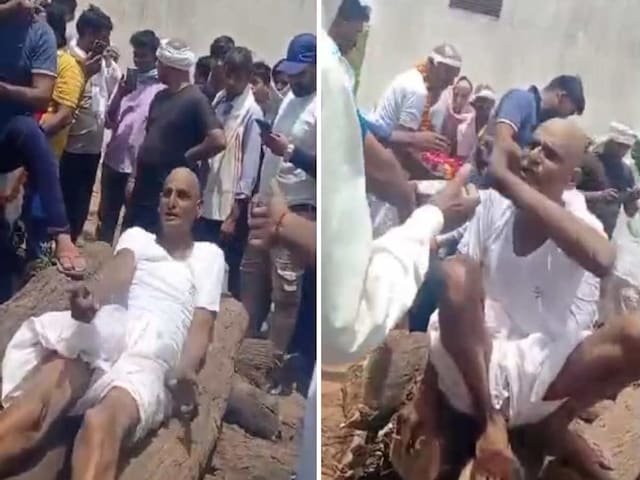 बेटा चांदी को कड़ी मेहनत करने के लिए मां की चिता पर चढ़ गया, एक हंगामा बनाया और फिर ...