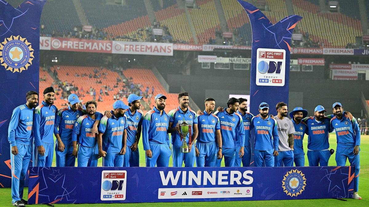 भारत व्हाइट-बॉल प्रारूपों में प्रभुत्व का विस्तार करता है, ओडिस और टी 20 आई में शीर्ष स्थान को बरकरार रखता है