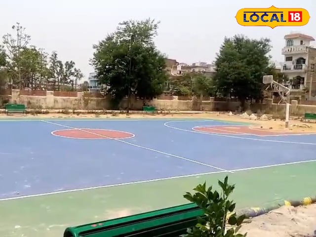 भिवाड़ी मिनी स्टेडियम: भिवाड़ी में नया परिवर्तन … पार्कों में मिनी स्टेडियम बनाया जा रहा है