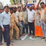 राजस्थान: पति ने पत्नी को मार डाला, पाकिस्तानी झंडा बरन में उसके पैरों के नीचे रौंद दिया