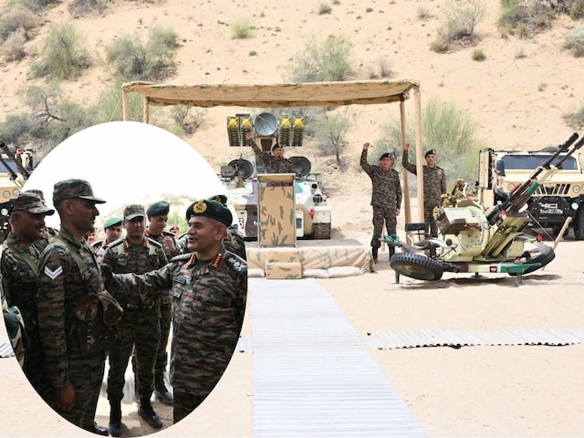 लॉन्गवाला पहुंचते हुए, सेना के चीफ ऑफ आर्मी स्टाफ ने ऑपरेशन सिंदूर पर सैनिकों से मुलाकात की