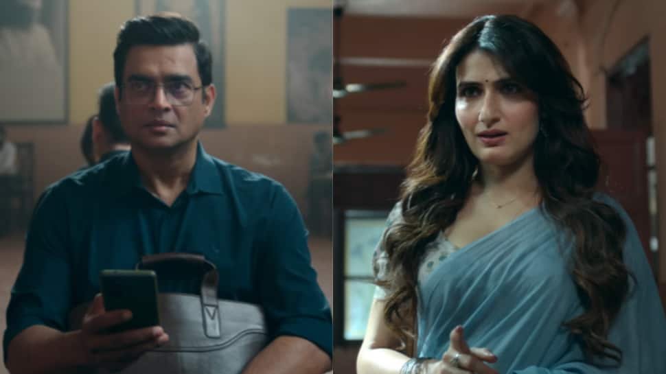 AAP JAISA KOI का ट्रेलर आउट: आर। माधवन और फातिमा सना शेख चेस 'बारबरी वा पियार' एक हार्दिक प्रेम कहानी में - घड़ी