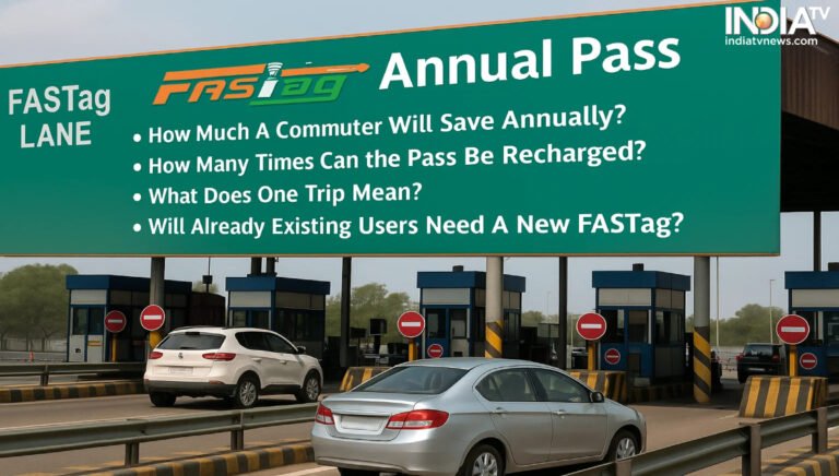 FASTAG वार्षिक पास: नितिन गडकरी बताते हैं कि एक साल में यात्री कैसे बड़े बचा सकते हैं