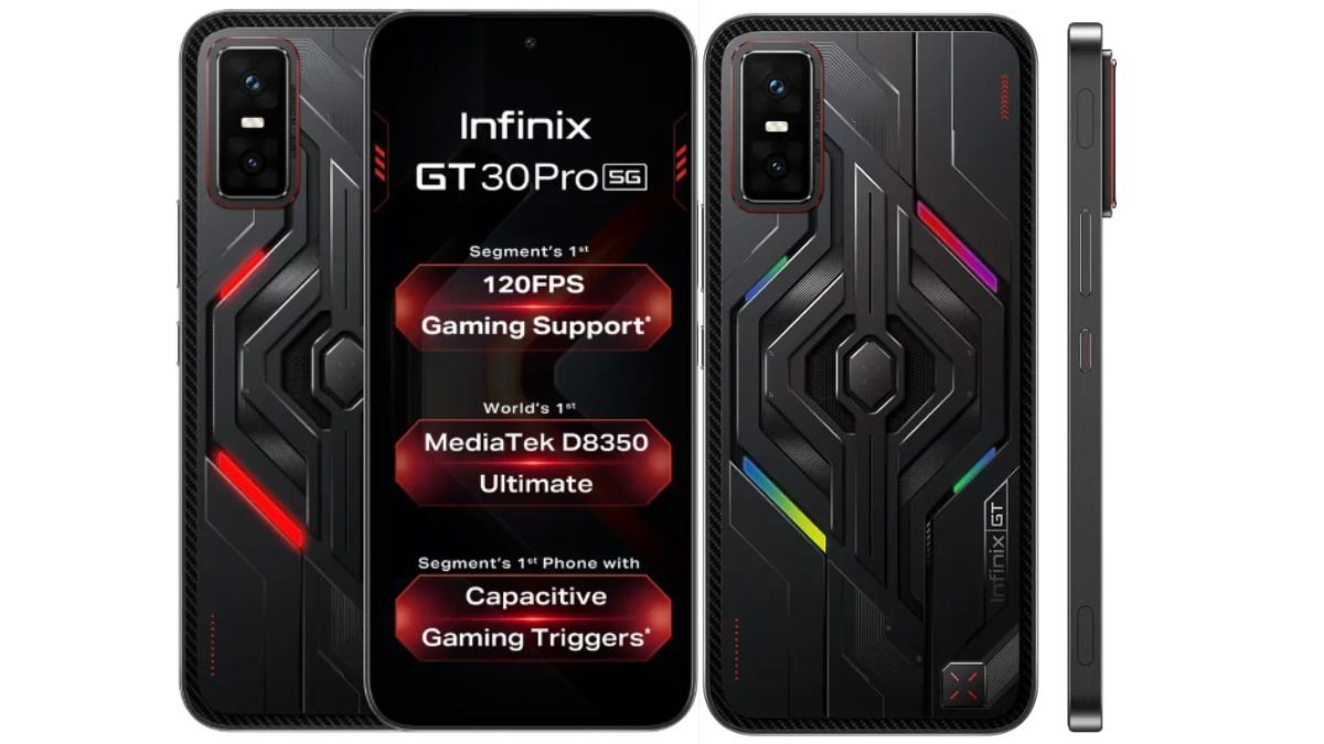 Infinix GT 30 प्रो गेमिंग स्मार्टफोन भारत में 24,999 रुपये के बाद लॉन्च किया गया