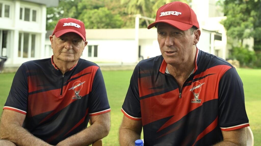 MCGRATH के पूर्व ट्रेनर चेवेल MRF पेस फाउंडेशन में काम करने के लिए
