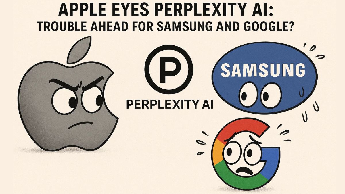 Perplexity AI के लिए Apple की बोली सैमसंग और Google के AI गेम को हिला सकती है