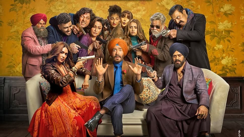 Sardaar 2 नए पोस्टर का बेटा अनावरण किया गया, अजय देवगन कॉमिक अराजकता में एक दंगाई दस्ते का नेतृत्व करता है
