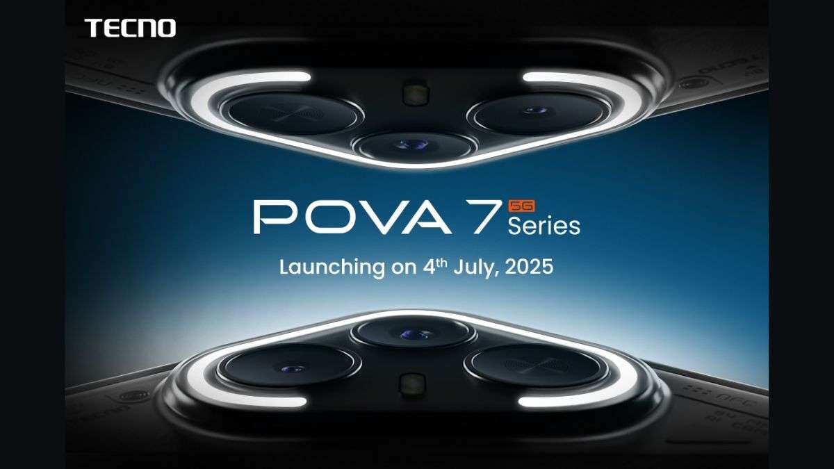 Tecno Pova 7 श्रृंखला 4 जुलाई को डेल्टा लाइट डिज़ाइन के साथ लॉन्चिंग