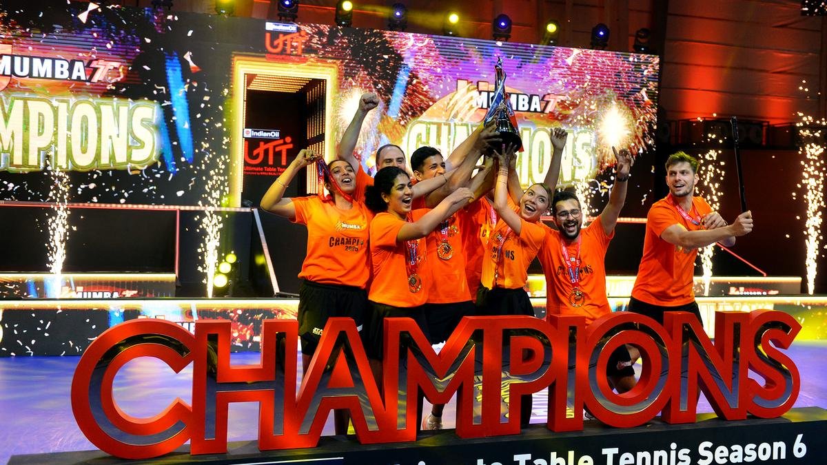 UTT 2025 फाइनल | SZOCS सामने से U Mumba Clinches Maiden शीर्षक के रूप में आगे बढ़ता है