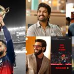 अल्लू अर्जुन, रणवीर सिंह, कार्तिक आर्यन और अधिक विराट कोहली और आरसीबी को बधाई