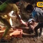 अवैध खदान KAAL बन गई। बचाव जारी है