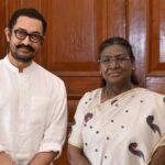 आमिर खान ने राष्ट्रपति द्रौपदी मुरमू के लिए राष्ट्रपति ज़मीन पार की विशेष स्क्रीनिंग की मेजबानी की।