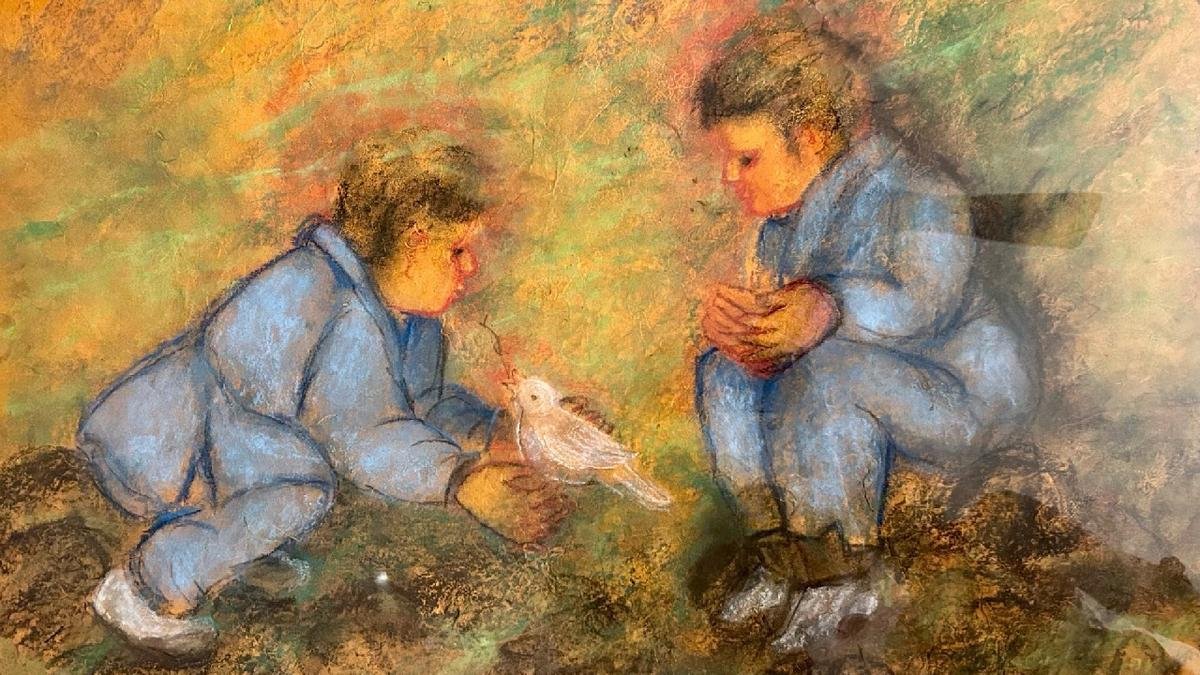कलाकार भरती सागर ने प्रकृति के साथ अपनी कोशिश की