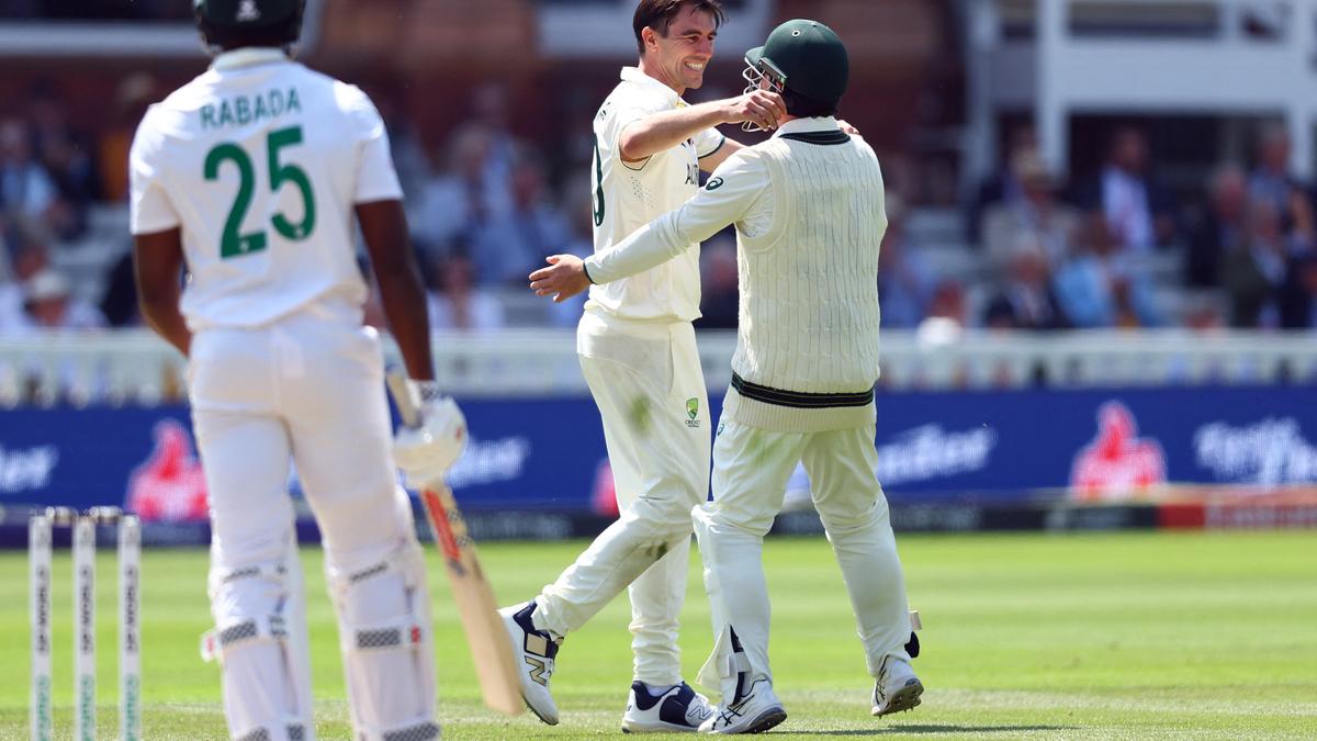 डब्ल्यूटीसी फाइनल, दिन 2: ऑस्ट्रेलिया की कमिंस दक्षिण अफ्रीका की बल्लेबाजी के माध्यम से चीरती है