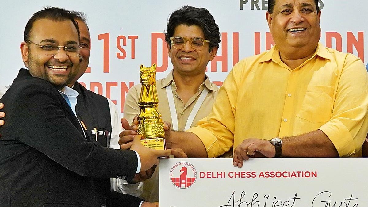 दिल्ली में अभिजीत गुप्ता ट्रायम्फ्स ओपन शतरंज टूर्नामेंट