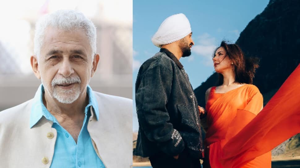 नसीरुद्दीन शाह ने पाकिस्तानी अभिनेत्री हनीया आमिर सहयोग पर बैकलैश के बीच दिलजीत दोसांज को पीछे छोड़ दिया