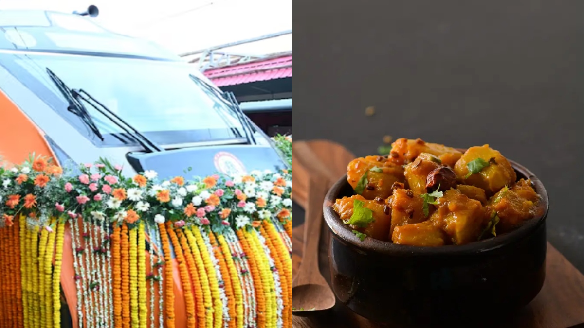 पटरियों पर कश्मीर का स्वाद: कटरा-श्रीनगर वंदे भारत पर क्षेत्रीय शाकाहारी व्यंजनों की सेवा करने के लिए IRCTC