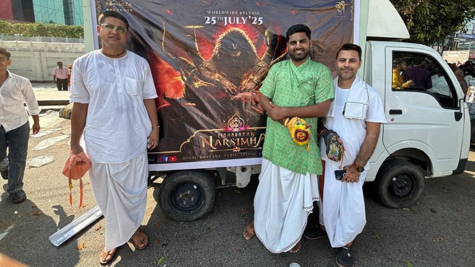 महावातर नरसिम्हा जुलाई 2025 रिलीज से पहले नोएडा के रथ यात्रा में आध्यात्मिक शुरुआत करता है