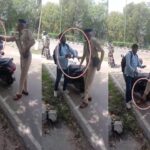 वीडियो: चंडीगढ़ पुलिस के एएसआई थप्पड़ स्कूटी ड्राइवर