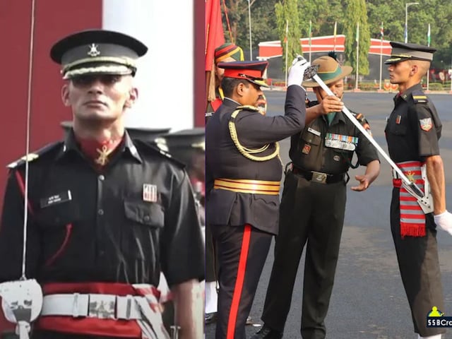 फादर 7 जाट, दादा 9 जाट में थे ... अब सेना में तीसरी पीढ़ी, स्वॉर्ड ऑफ ऑनर जीता