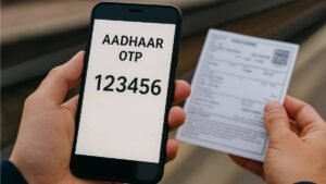 AADHAAR OTP सत्यापन लाइव हो जाता है, अब TATKAL ऑनलाइन बुकिंग के लिए चाहिए,