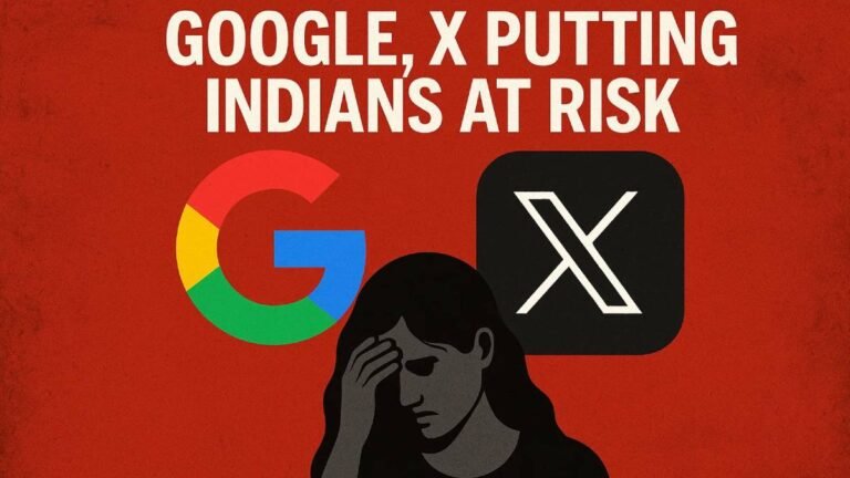 Google, एक्स, भारतीयों को जोखिम में डालना: स्कैमर्स की मदद करने वाले इन प्लेटफार्मों पर अनियंत्रित विज्ञापन
