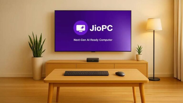 Jiofiber, Airfiber उपयोगकर्ता: JIOPC जो किसी भी स्क्रीन को 1 महीने के नि: शुल्क परीक्षण के साथ लॉन्च किए गए डेस्कटॉप में बदल देता है