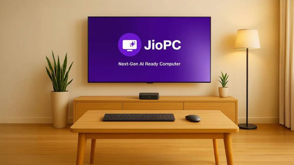 Jiofiber, Airfiber उपयोगकर्ता: JIOPC जो किसी भी स्क्रीन को 1 महीने के नि: शुल्क परीक्षण के साथ लॉन्च किए गए डेस्कटॉप में बदल देता है