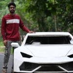 इस कोच्चि यंगस्टर ने खरोंच से एक लेम्बोर्गिनी हुरकान एलपी 610-4 को हस्तनिर्मित किया
