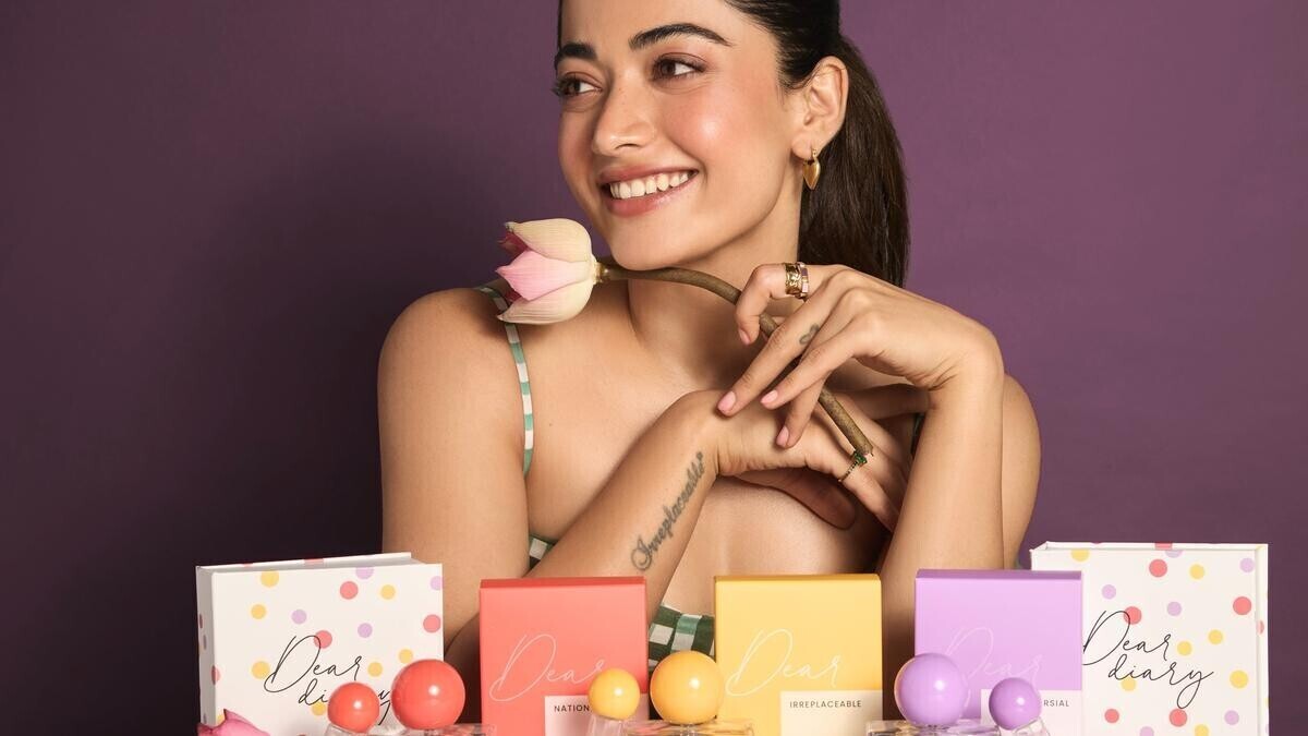 रशमिका मंडन्ना ने खुशबू लाइन, डियर डायरी लॉन्च की। क्या यह एक स्थायी छाप छोड़ देता है?